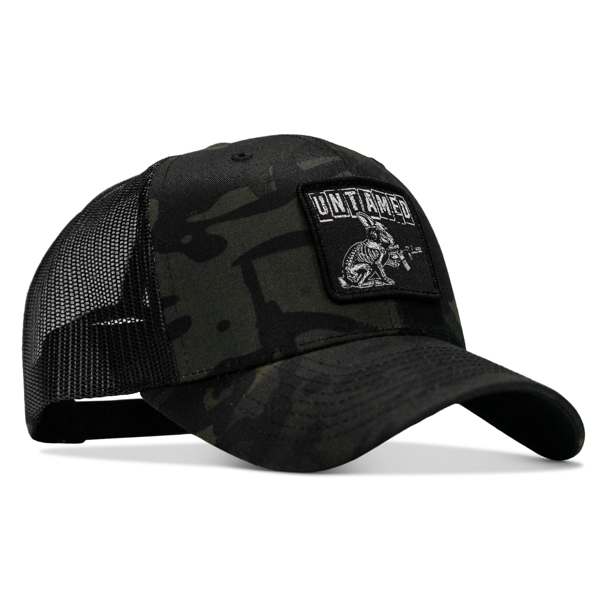 Untamed Rabbit Patch Snapback Hat