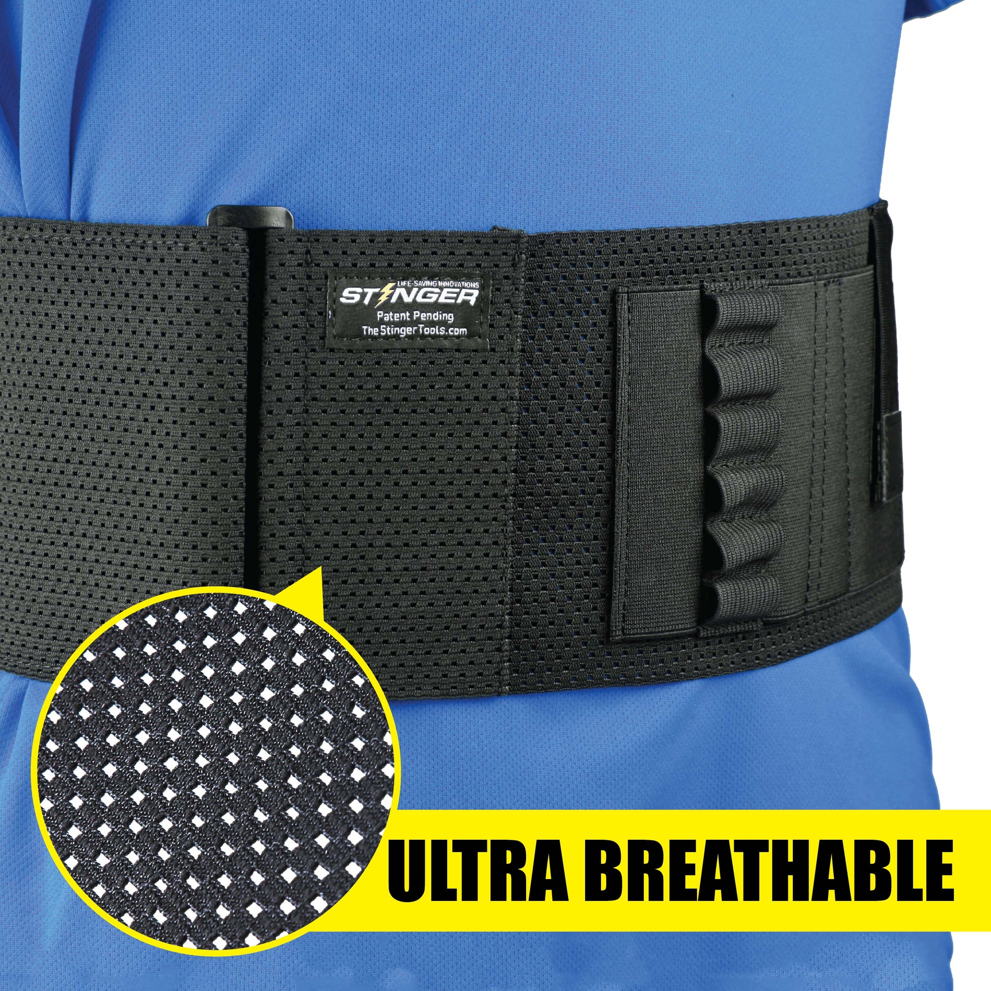 Stinger Premium Ultra Breathable Belly Band Holster for Concealed Carry