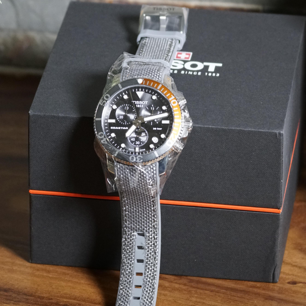 Tissot Seastar Chronograph Men's 45mm Watch