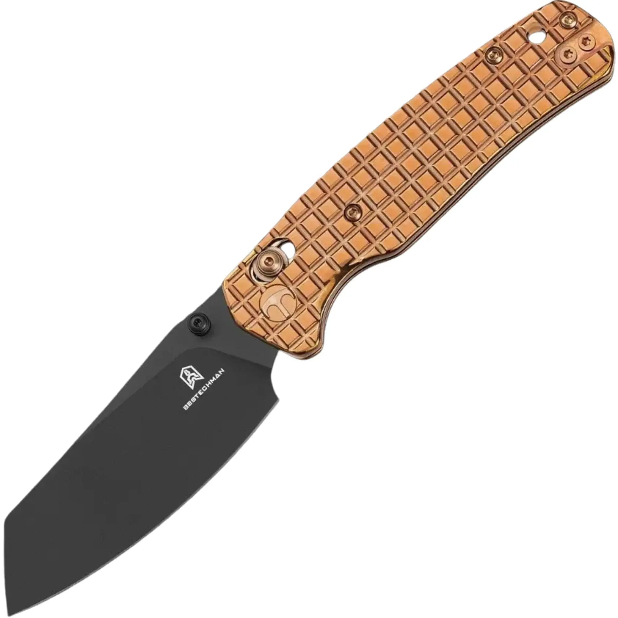 Bestech Cicada's Wing Folding Knife - Bronze Frag Stainless B-Lock