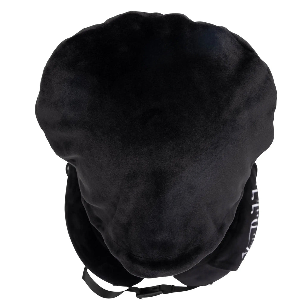 Eyeconic Hooded Ergonomic Memory Foam Travel Neck Pillow