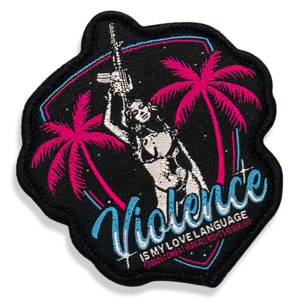 Violence Is My Love Language Velcro Patch