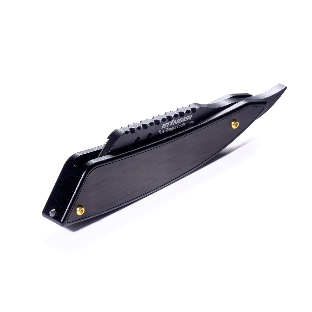 Comb: Stinger Vintage Straight Razor Style Comb, Hair Comb, Beard Comb, Grooming Comb, EDC