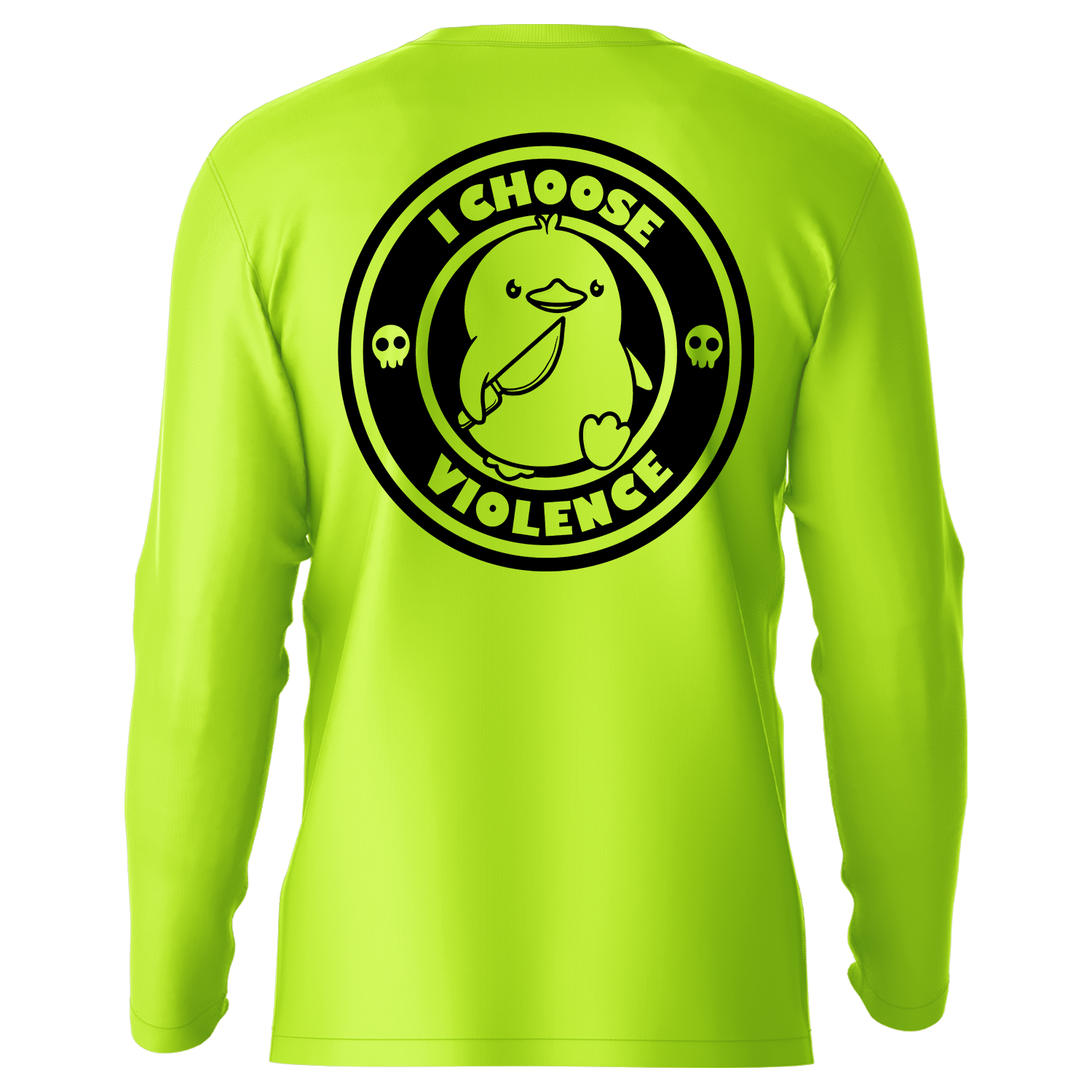 Violence - Hi-Visibility UPF 50 Long Sleeve Sun Shirt