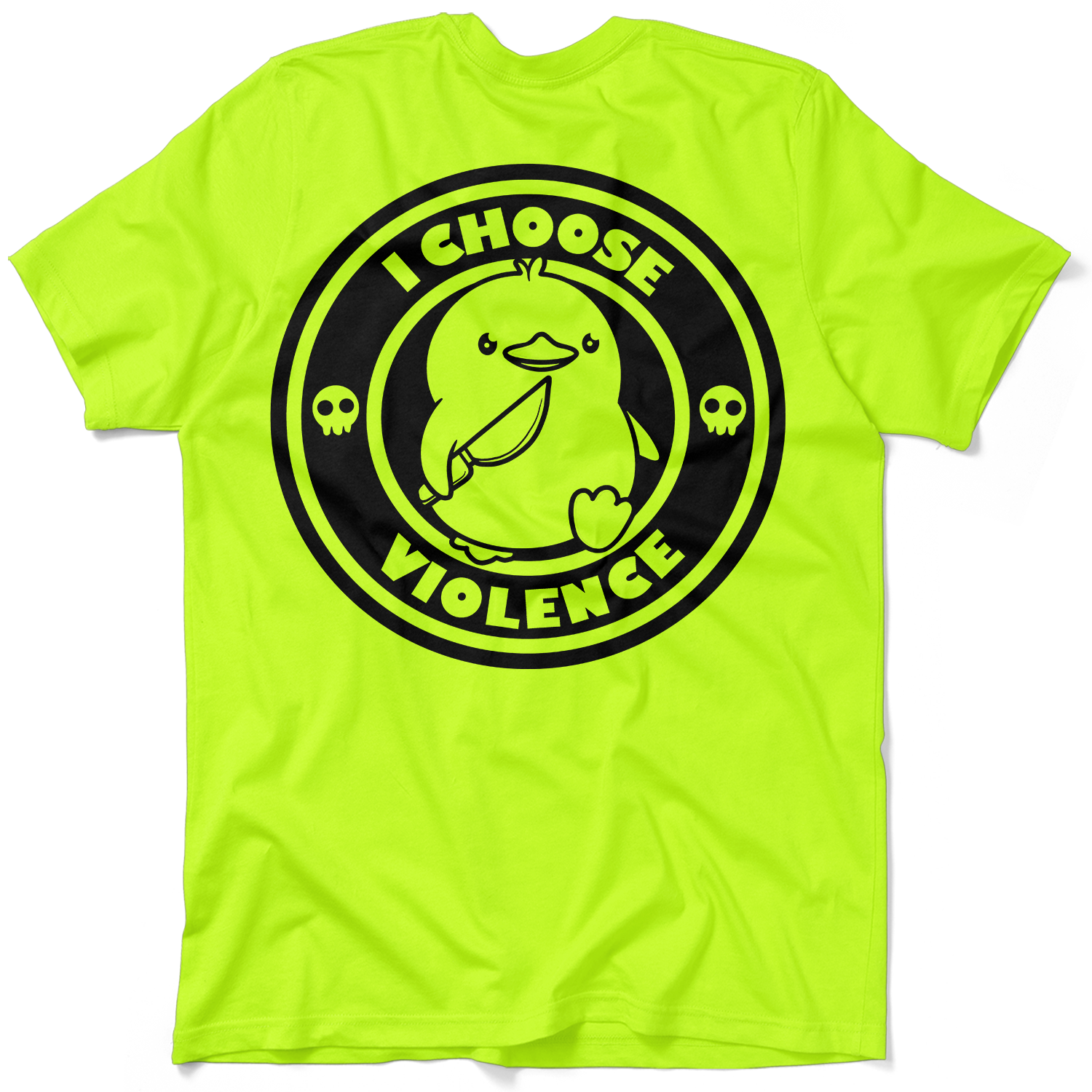 Violence - Safety Yellow T-Shirt
