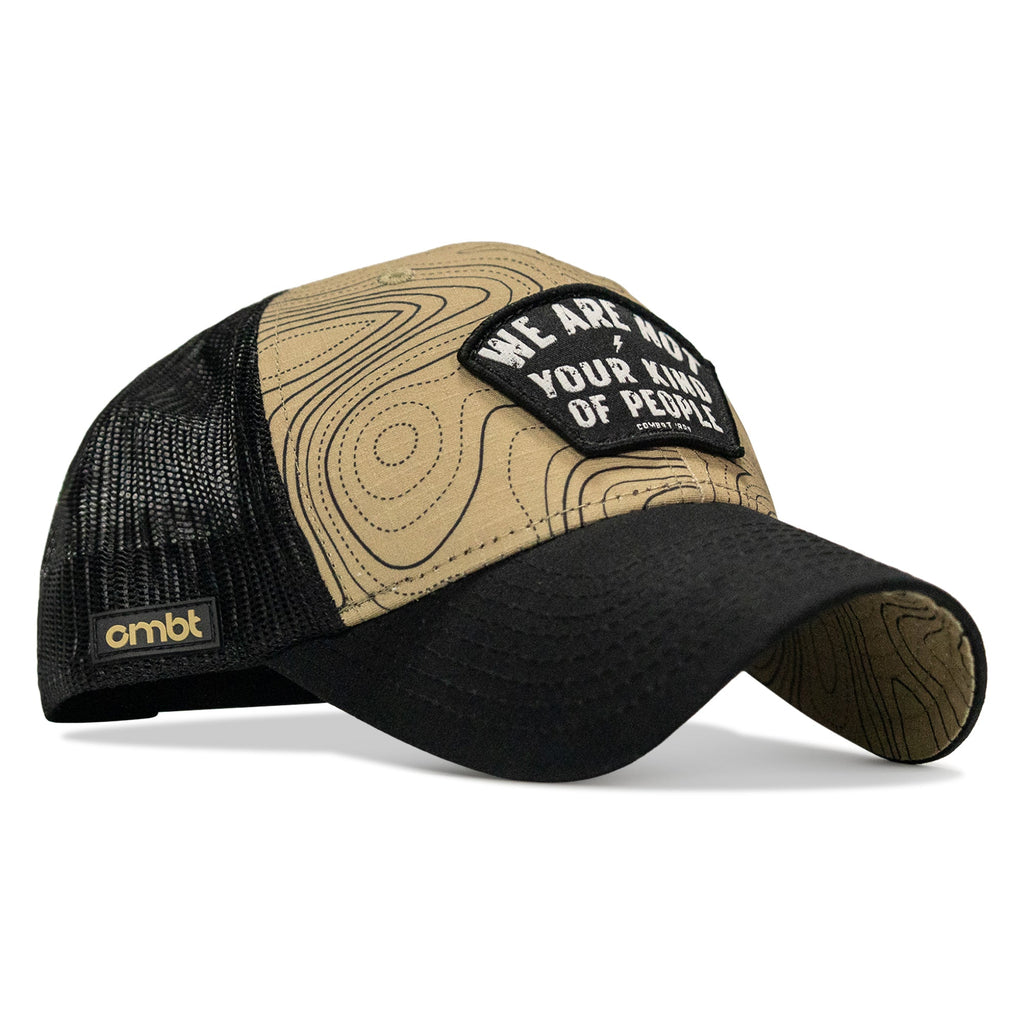 We Are Not Your Kind Of People Patch Original Ripstop Snapback Hat