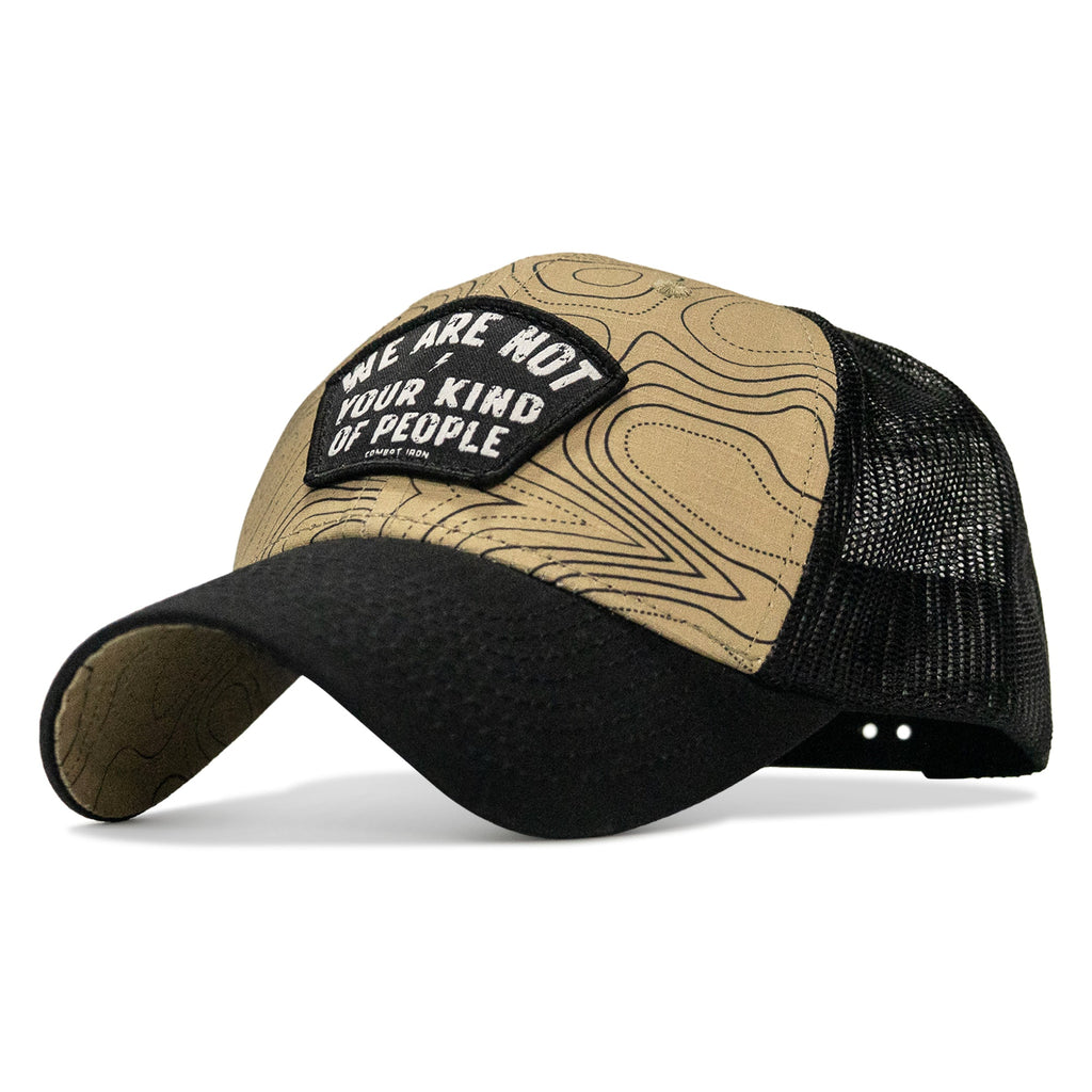 We Are Not Your Kind Of People Patch Original Ripstop Snapback Hat
