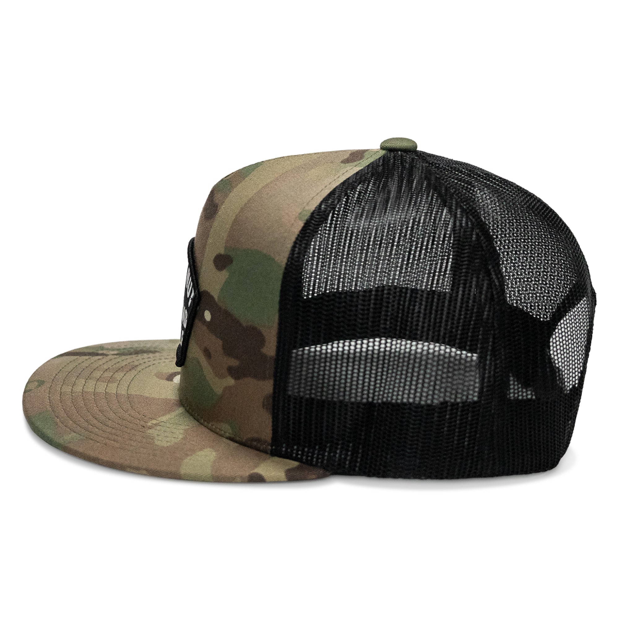 We Are Not Your Kind Of People Patch Flatbill Snapback Hat