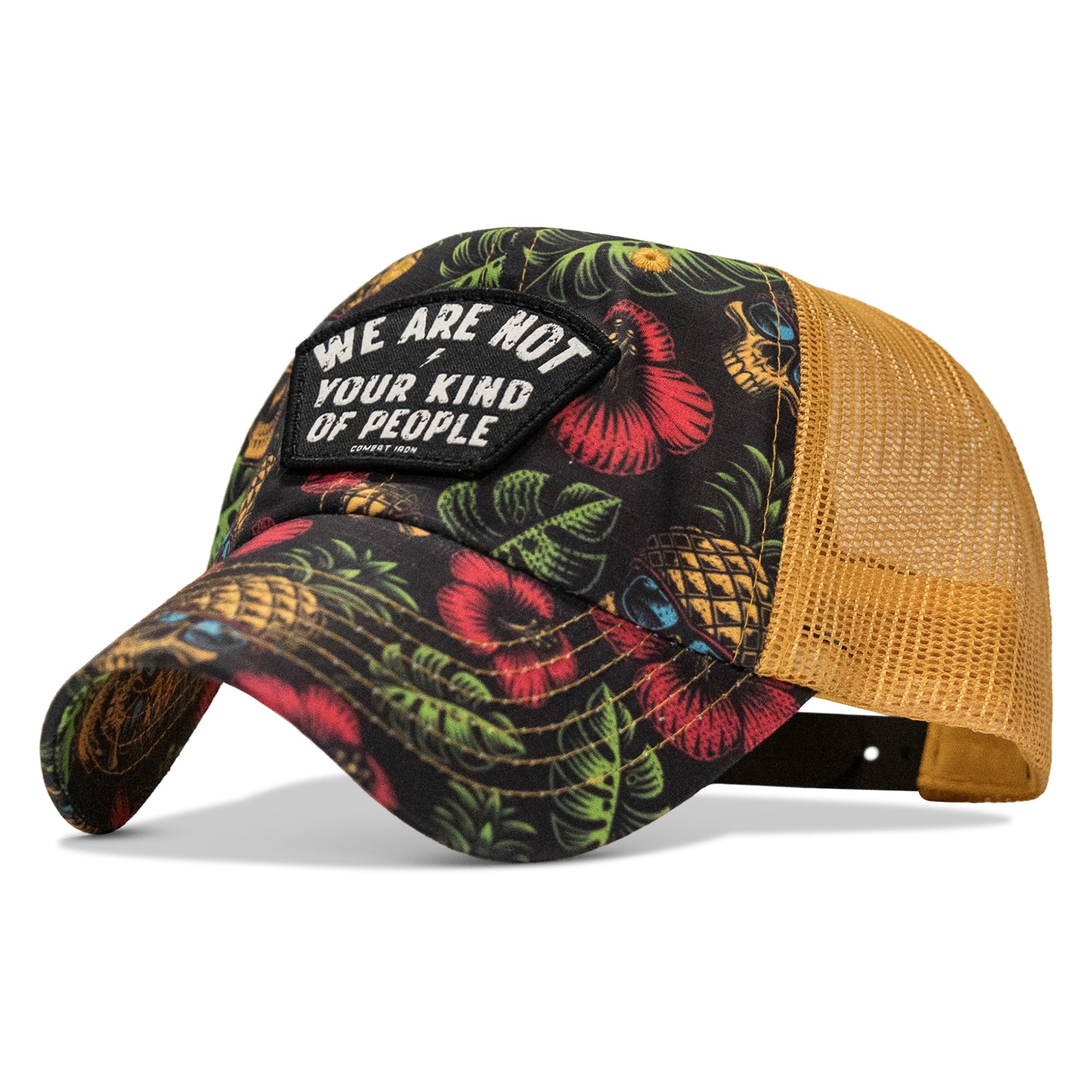 We Are Not Your Kind Of People Patch Tactical Ripstop Mesh Snapback Hat