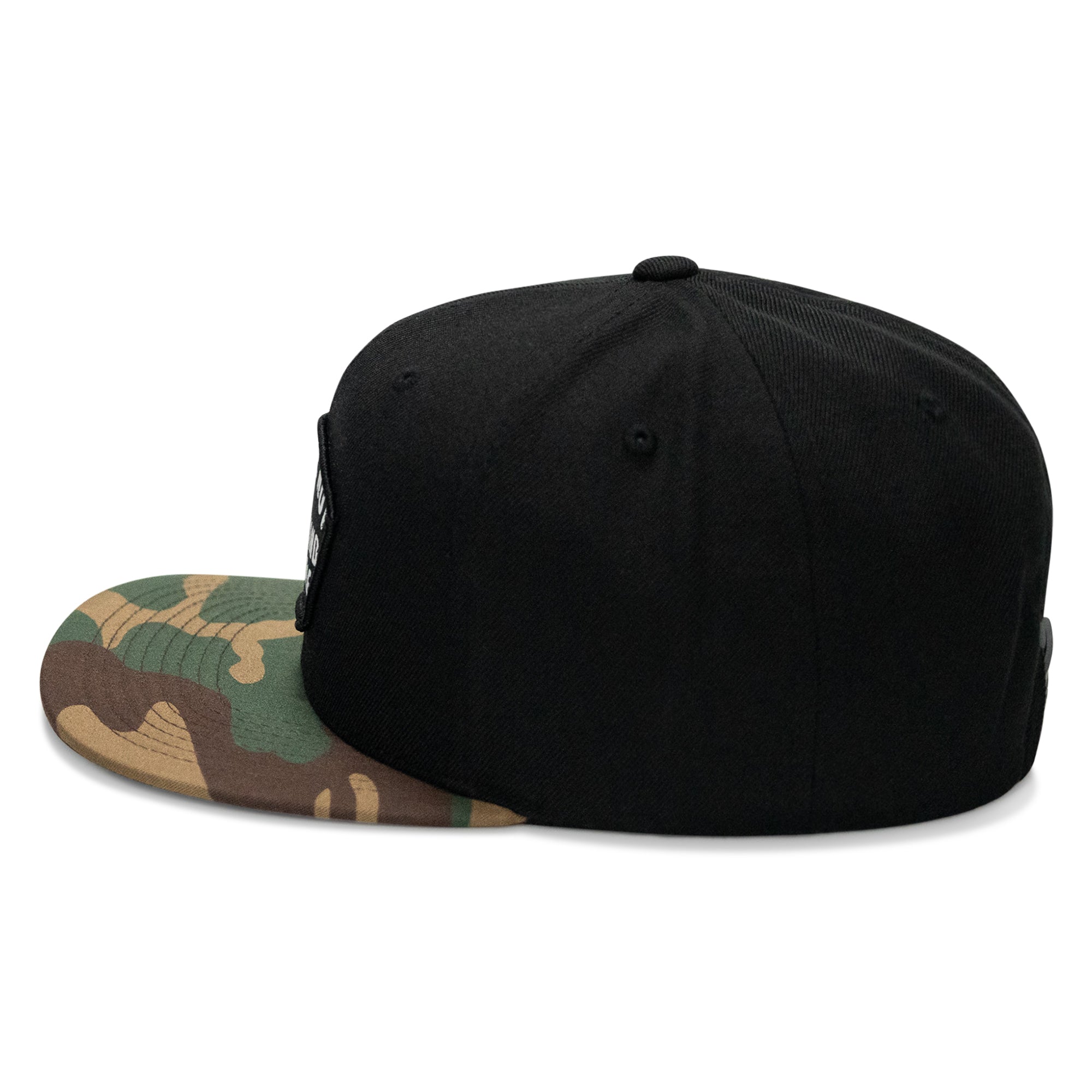 We Are Not Your Kind Of People Patch Flatbill Snapback Hat