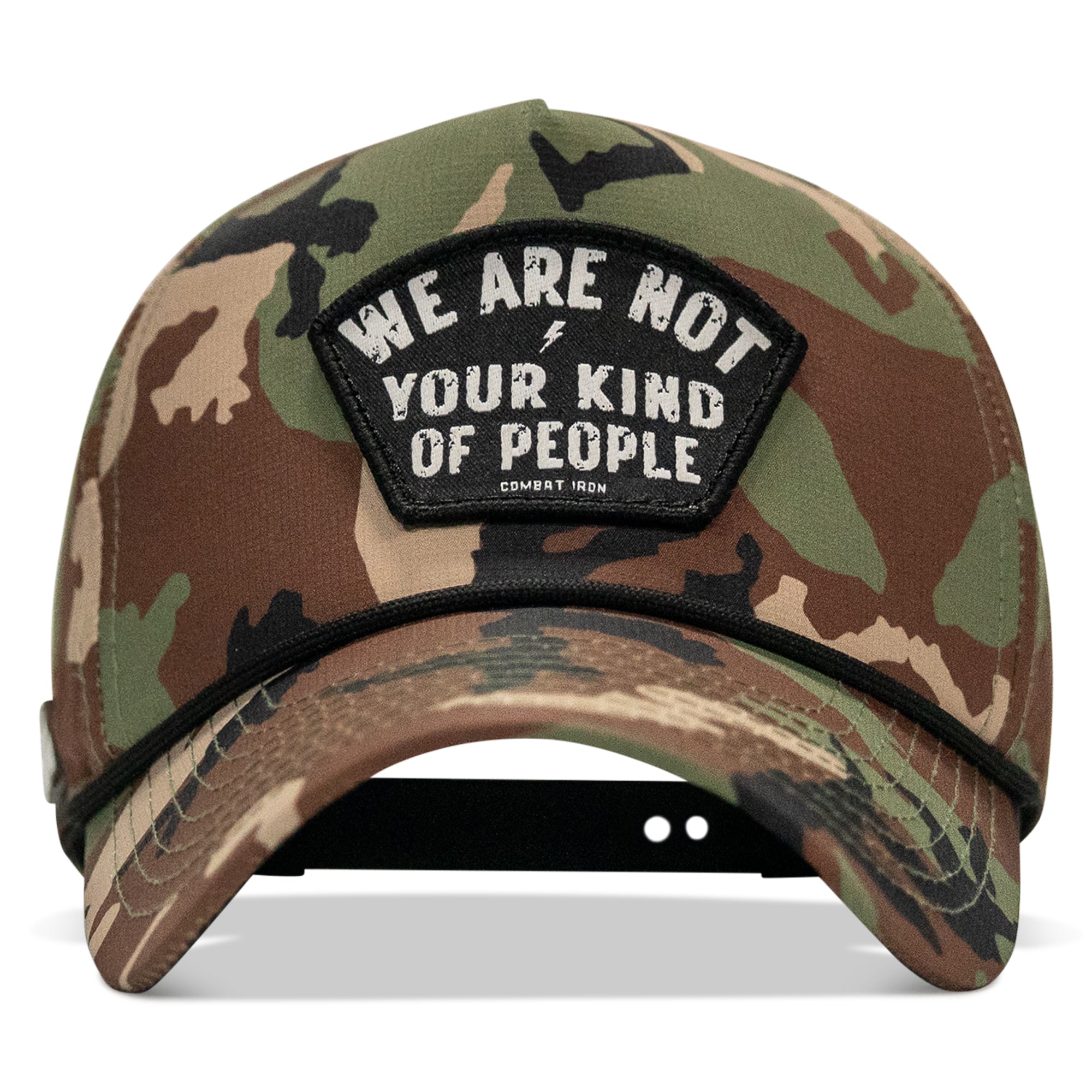 We Are Not Your Kind Of People Patch Weekender Snapback