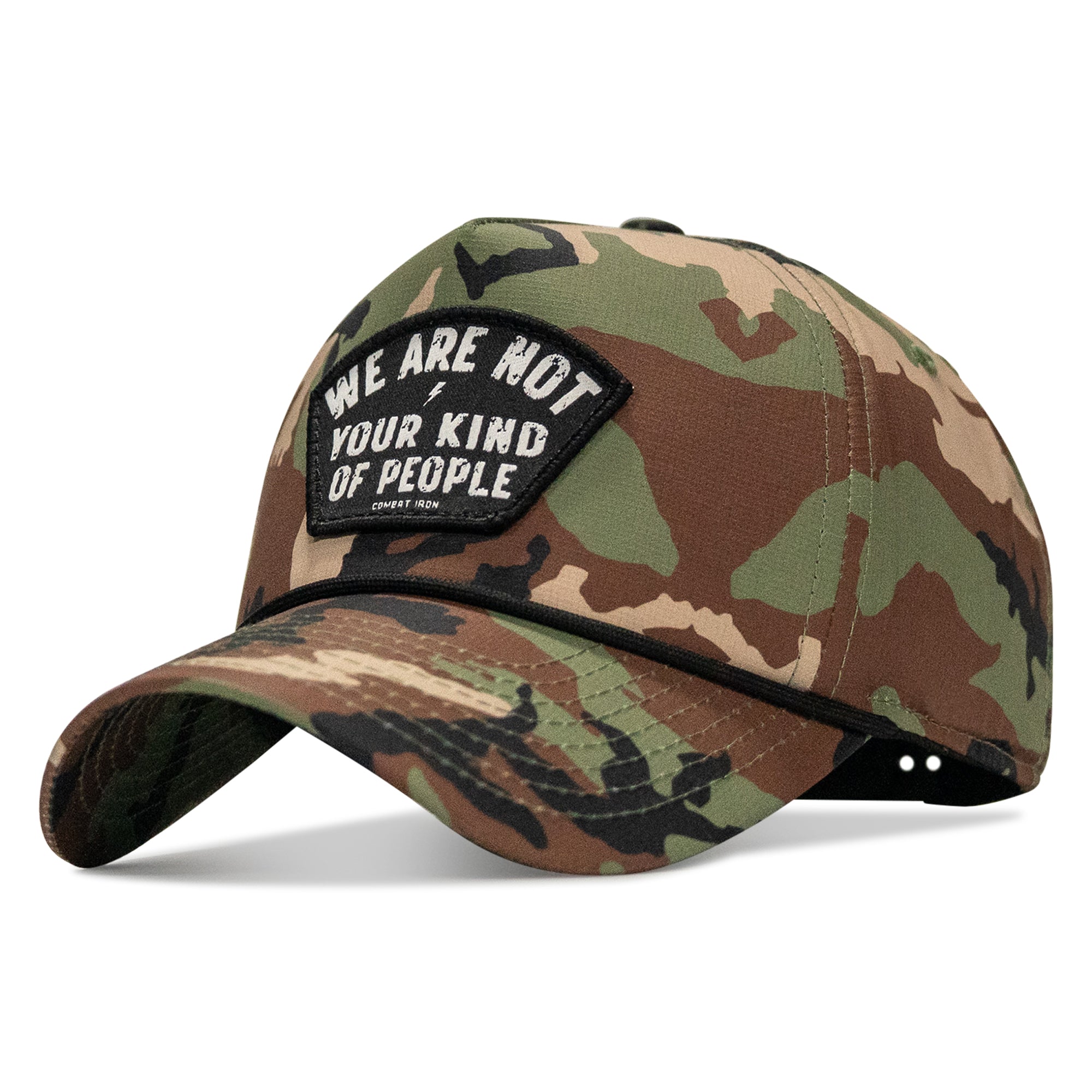 We Are Not Your Kind Of People Patch Weekender Snapback