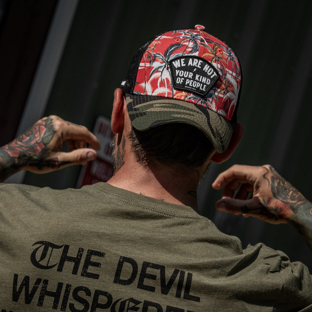 We Are Not Your Kind Of People Patch Original Ripstop Snapback Hat
