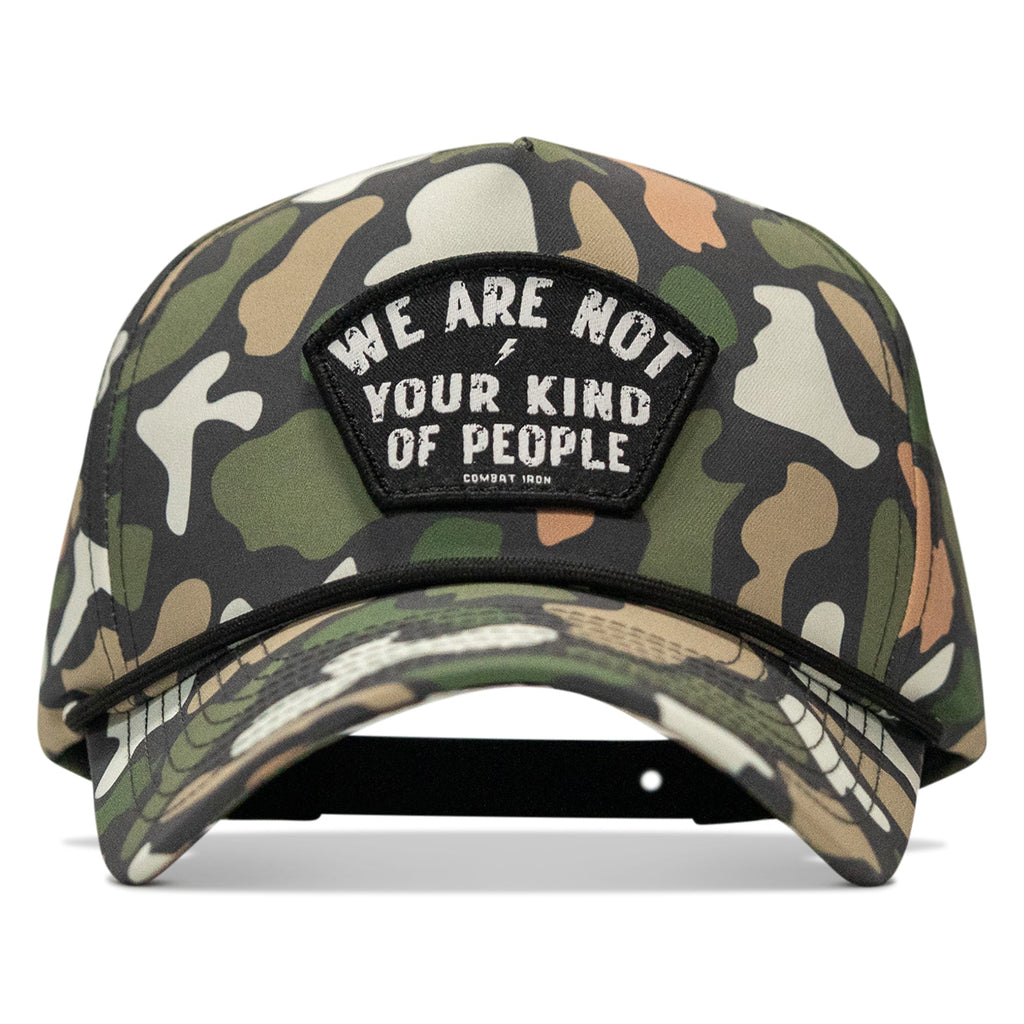 We Are Not Your Kind Of People Patch 5 Pannel Snapback