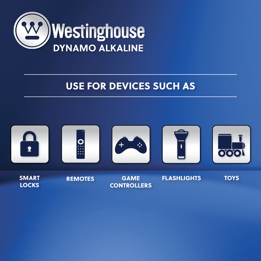 Westinghouse AAA Dynamo Alkaline 36 Pack Box