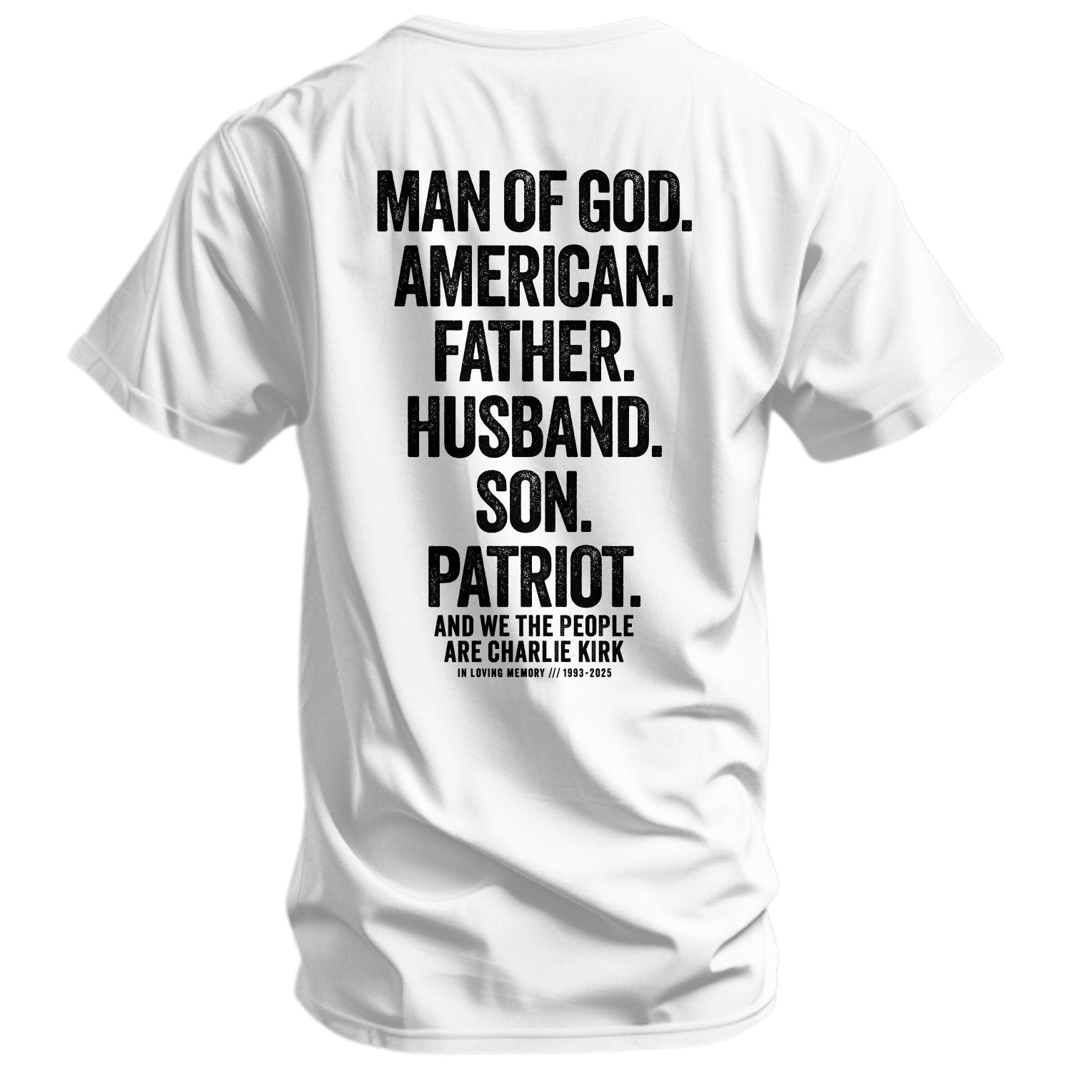 We the People, Are Charlie Kirk Men's T-Shirt (+PROFITS DONATED)