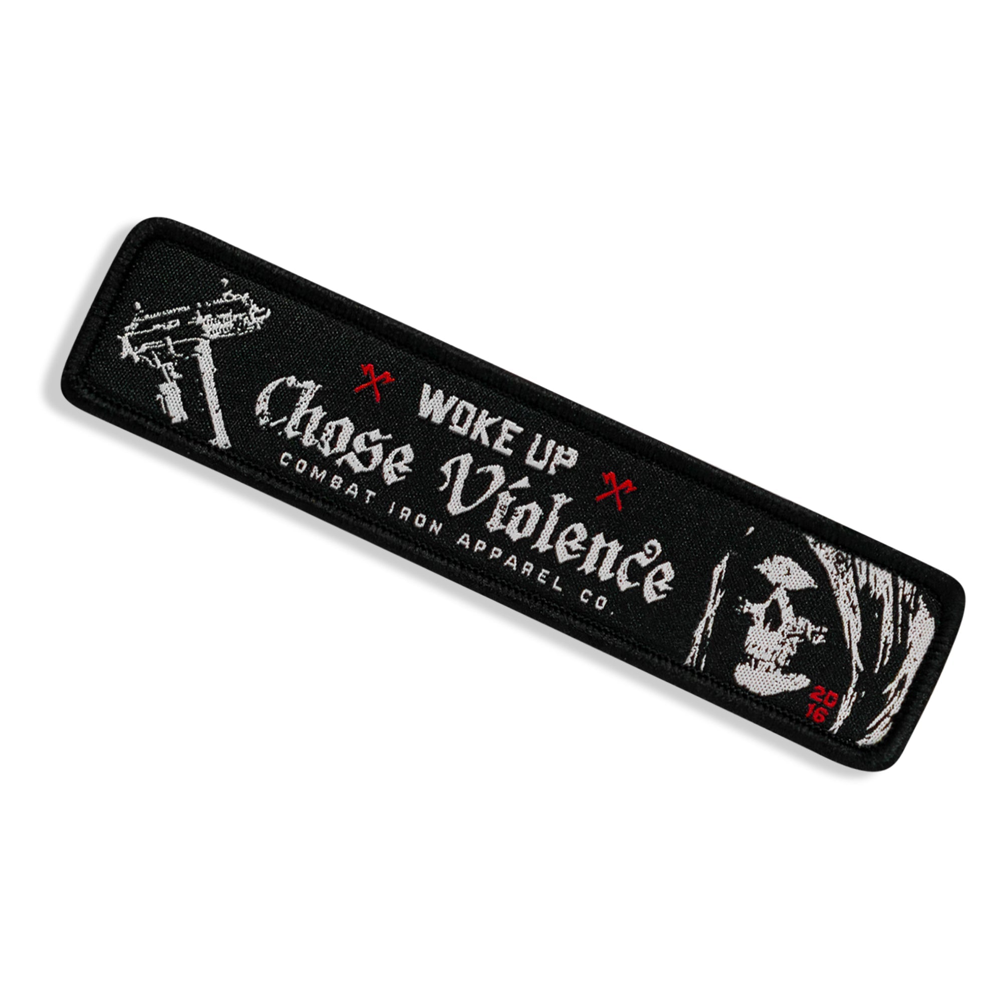 Woke Up, Chose Violence Velcro Patch