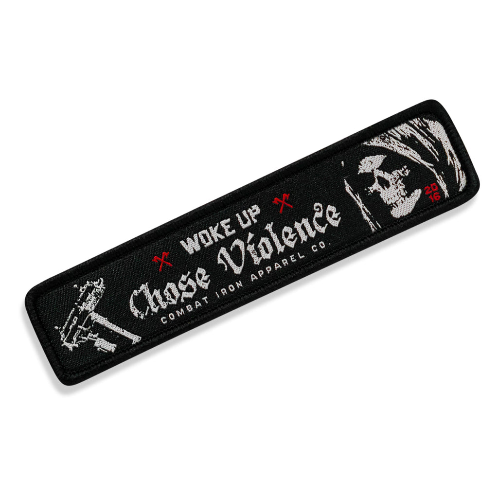 Woke Up, Chose Violence Velcro Patch