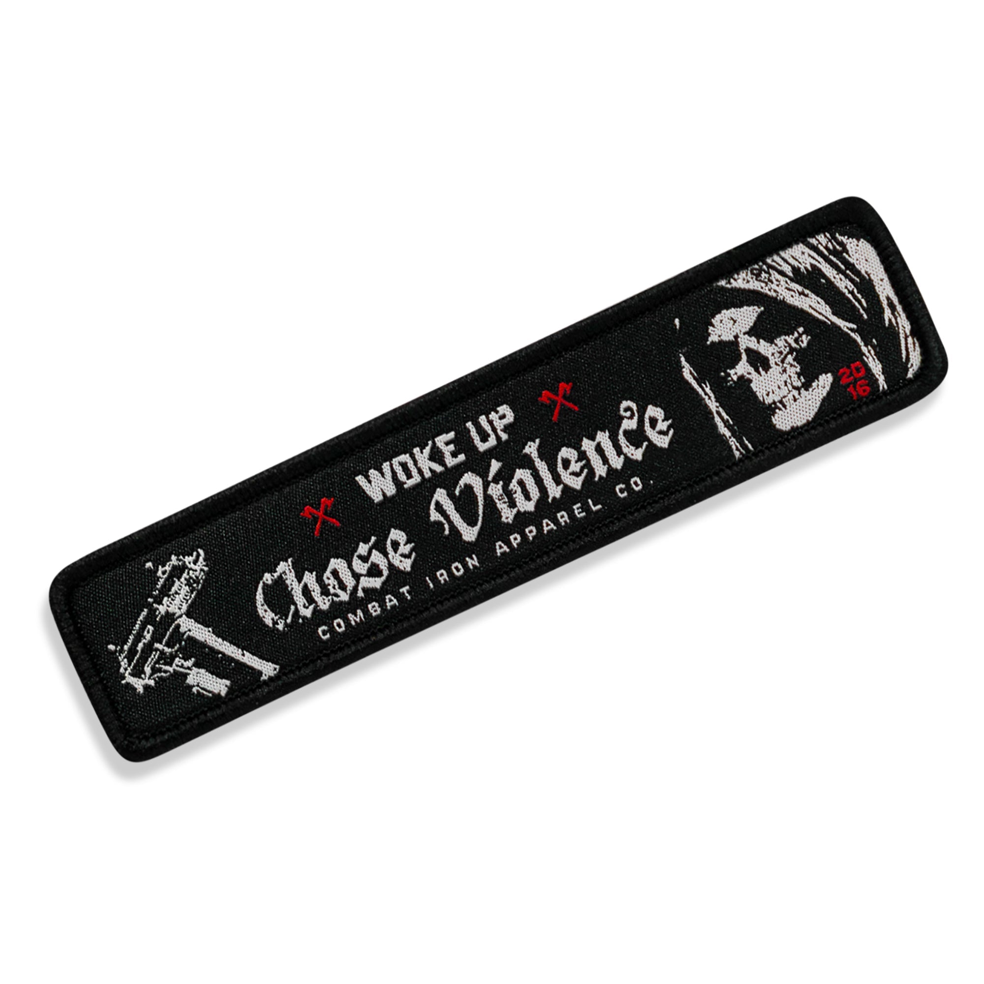 Woke Up, Chose Violence Velcro Patch