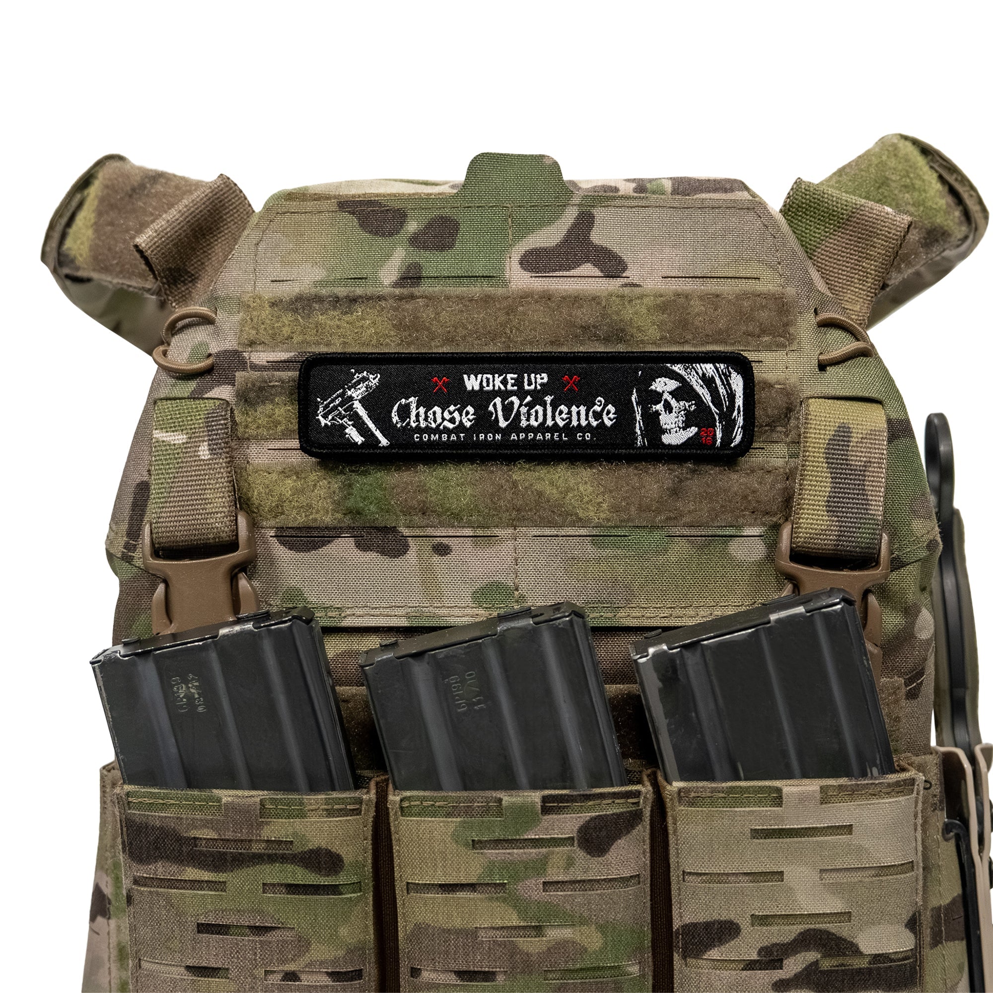 Woke Up, Chose Violence Velcro Patch