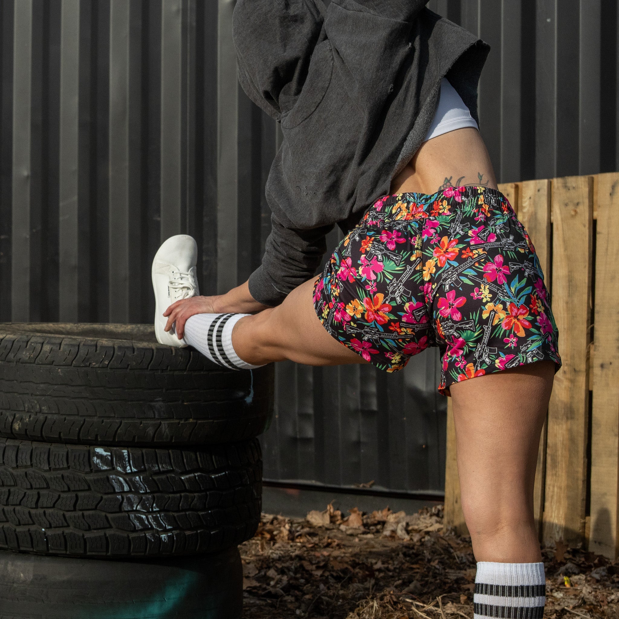 Women’s Studio Flex Training & Recovery Shorts | 4"