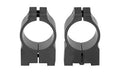 Warne Permanent Attached Fixed Ring Set |  Fits Tikka Grooved Receiver |  1" Medium |  Matte Finish