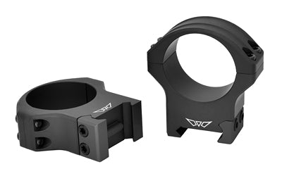Warne HyperLite Rings |  34mm High |  Matte Finish |  Black