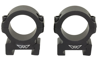 Warne Vapor Horizontal |  30mm |  Medium Rings |  Matte Finish |  Black |  Fits Picatinny
