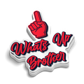 Whats Up Brother - Hard Hat Decal