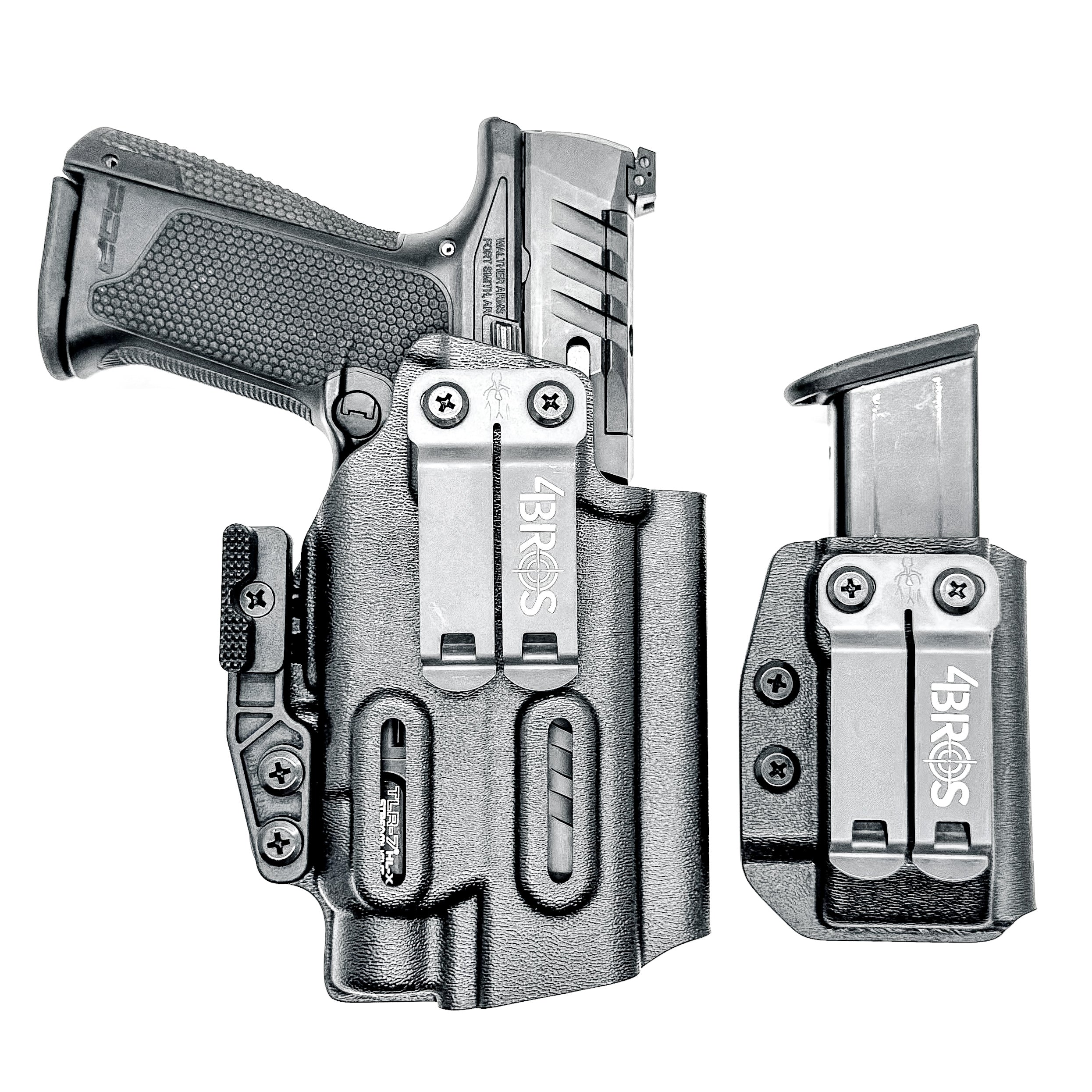 Walther PDP 4" & TLR-7 HL-X IWB Holster with Magazine Carrier Combo