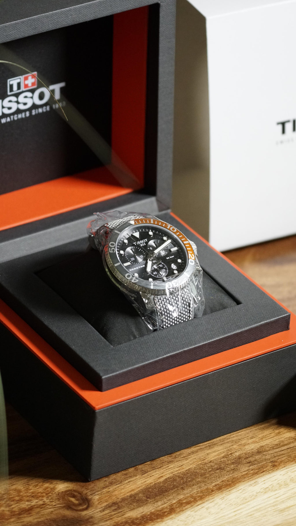 Tissot Seastar Chronograph Men's 45mm Watch