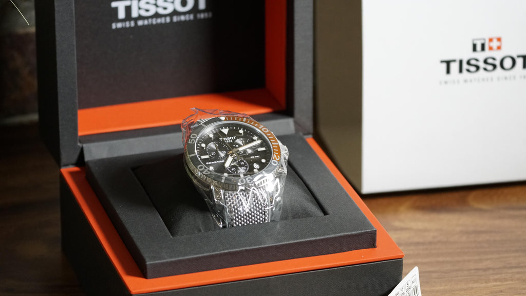 Tissot Seastar Chronograph Men's 45mm Watch