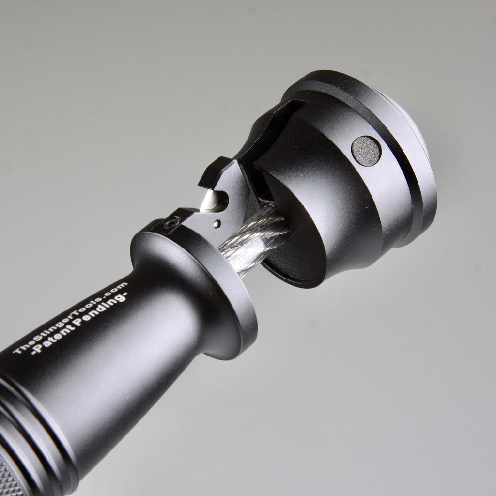 Stinger Whip to Fist Pro: Car Emergency Tool with Seat Belt Cutter and Window Breaker