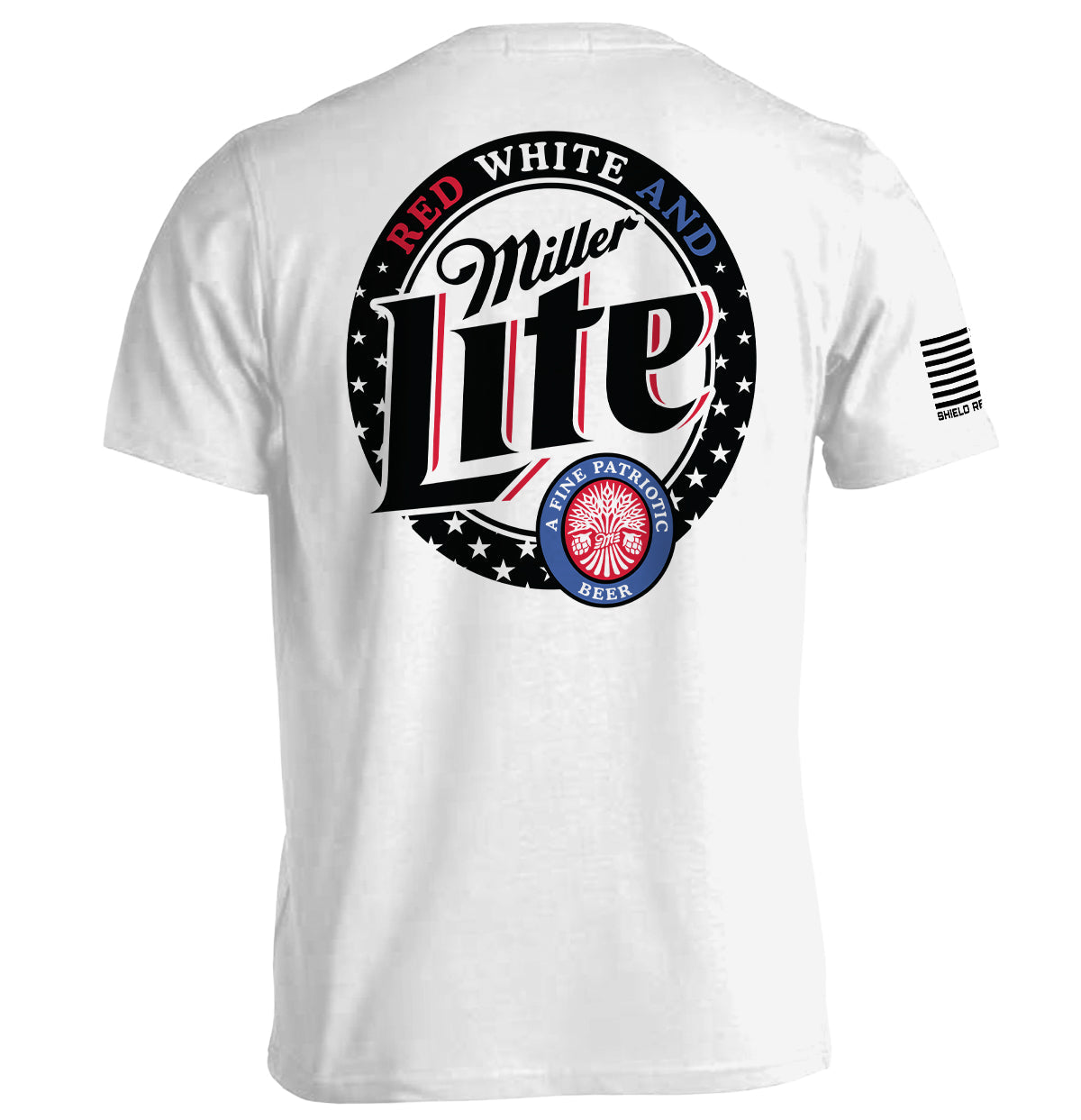 Red White And Miller Lite