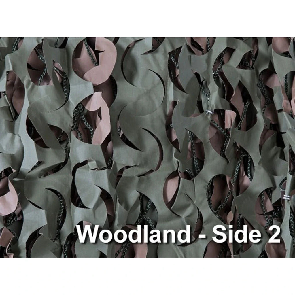 Camo Unlimted | 5'x13' Military (Mesh Netting Attached) Boat Blind Cover