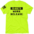 Work Release - Safety Yellow T-Shirt
