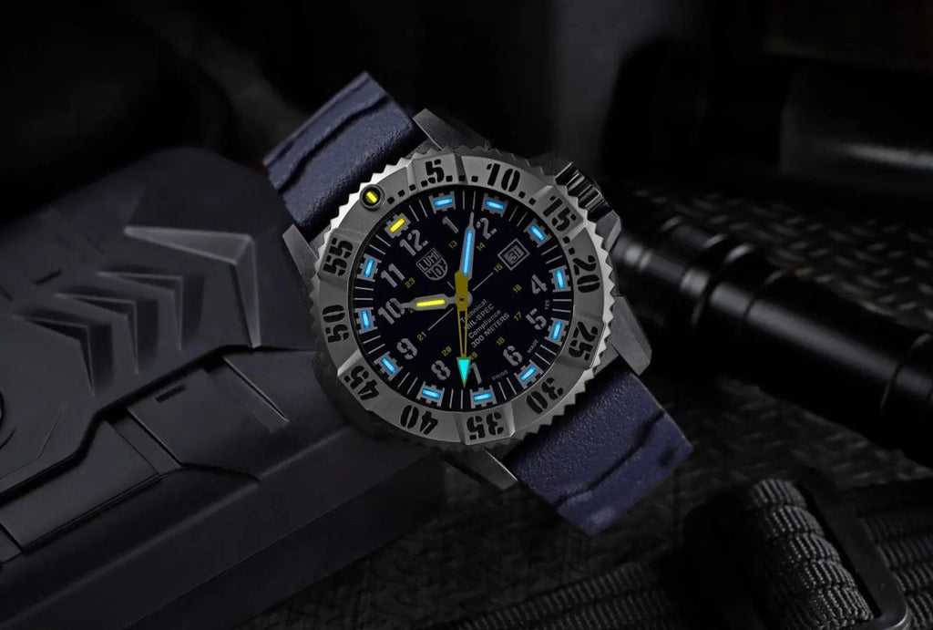 Luminox Tritium Blue Mil-Spec 46MM Military Dive Watch