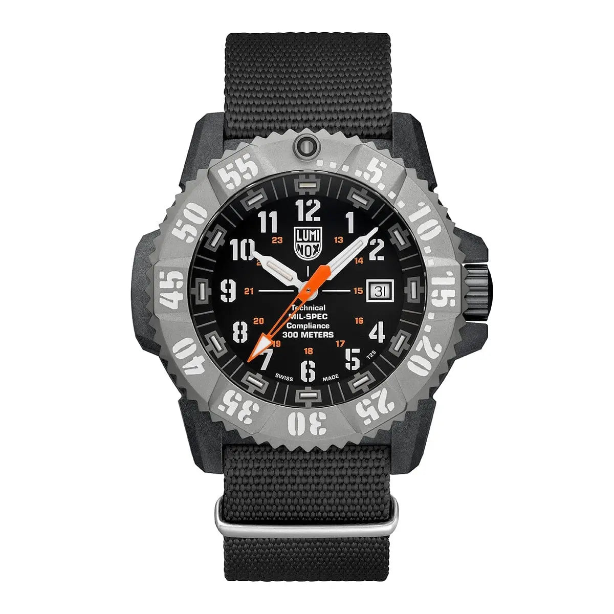 Luminox Tritium White Mil-Spec 46MM Military Dive Watch