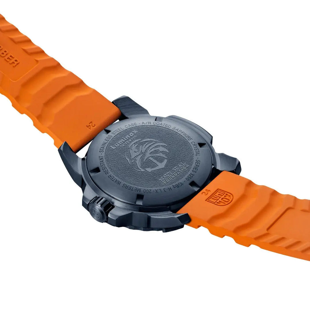 Luminox Tritium Orange/Blue Navy Seal Foundation 45MM Watch