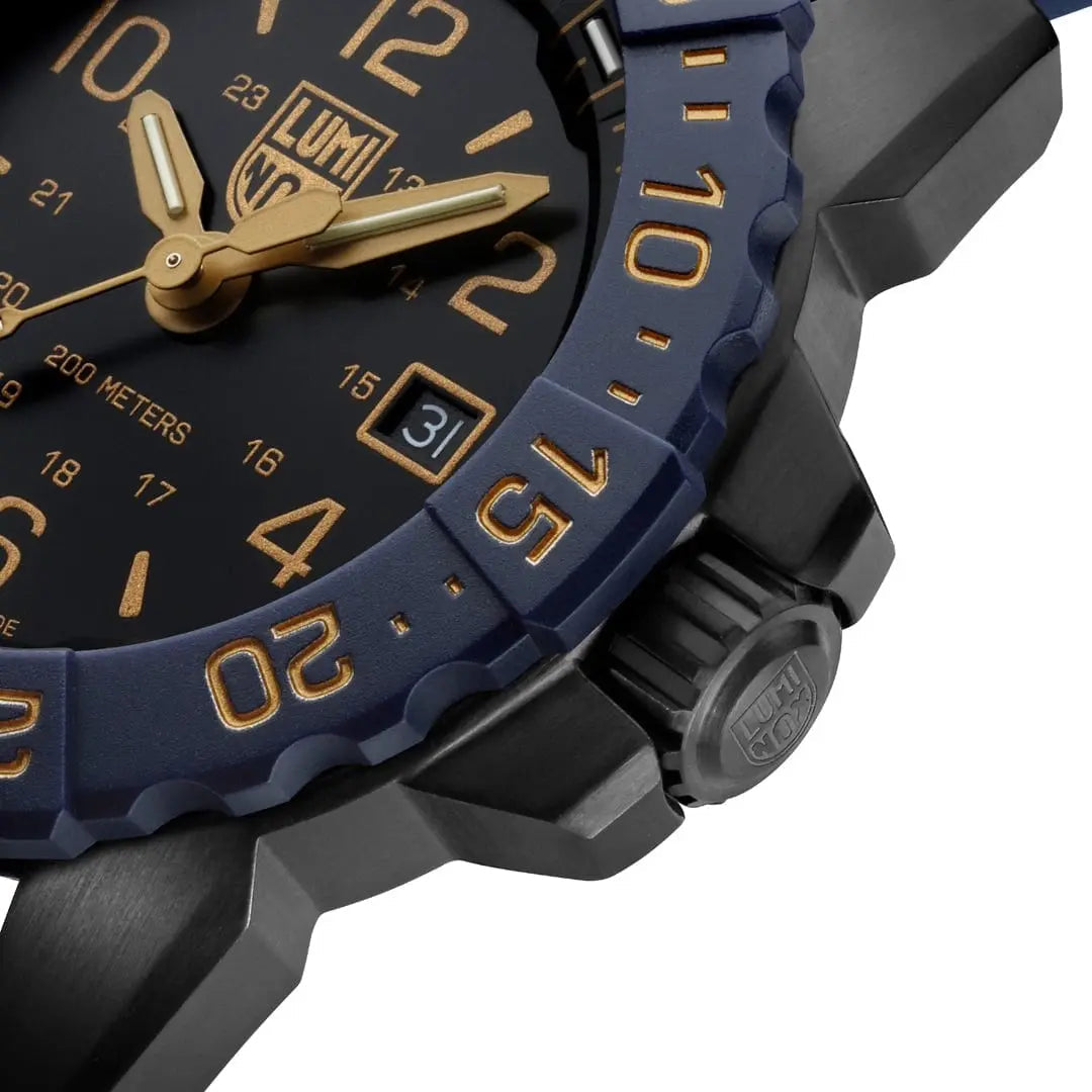 Luminox Tritium Blue Navy SEAL Foundation 45MM Military Dive Watch