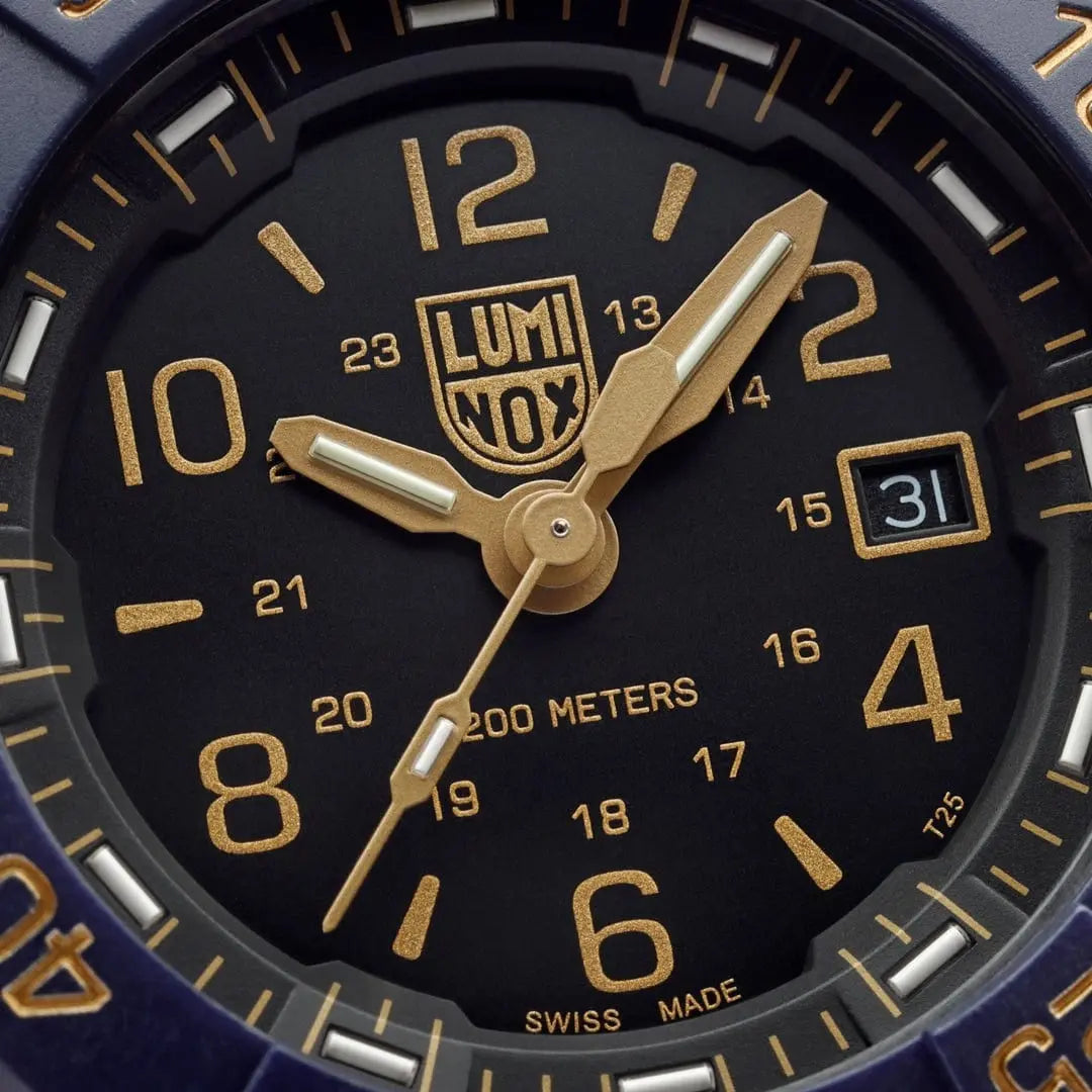 Luminox Tritium Blue Navy SEAL Foundation 45MM Military Dive Watch