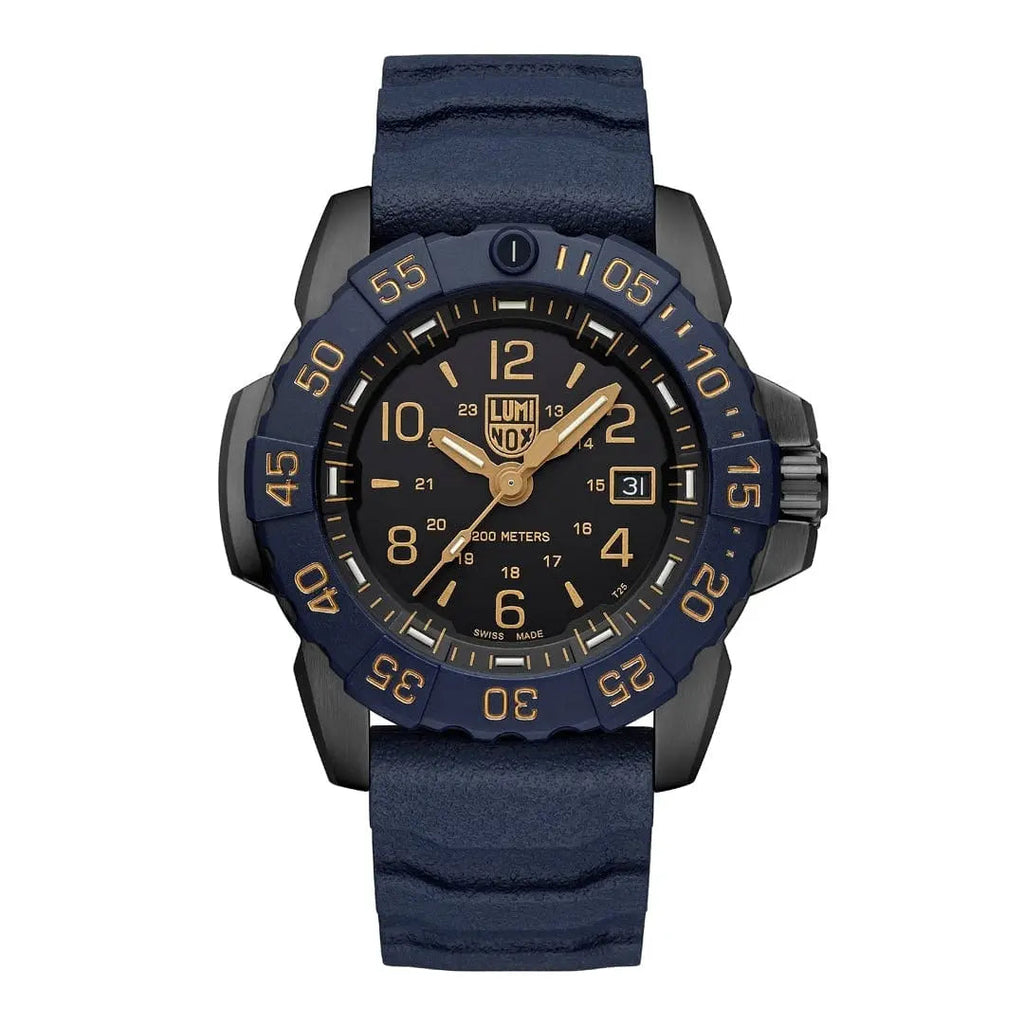 Luminox Tritium Blue Navy SEAL Foundation 45MM Military Dive Watch
