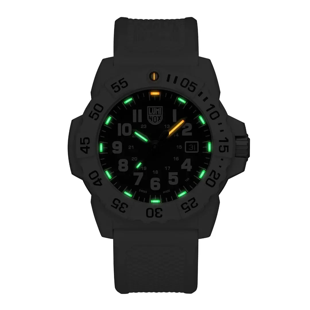 Luminox Tritium White Navy SEAL 45MM Military Dive Watch