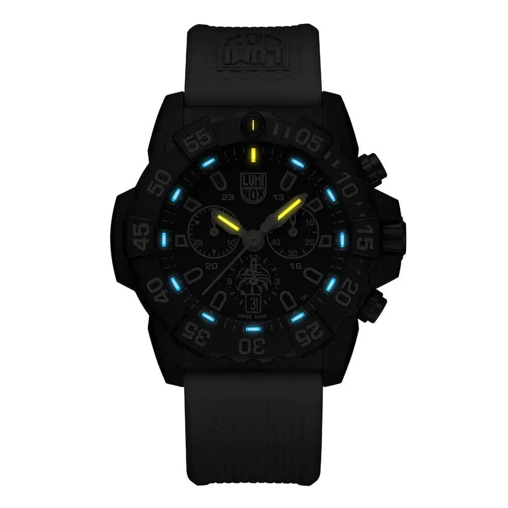 Luminox Tritium Sand Navy SEAL Foundation 45MM Chronograph Watch