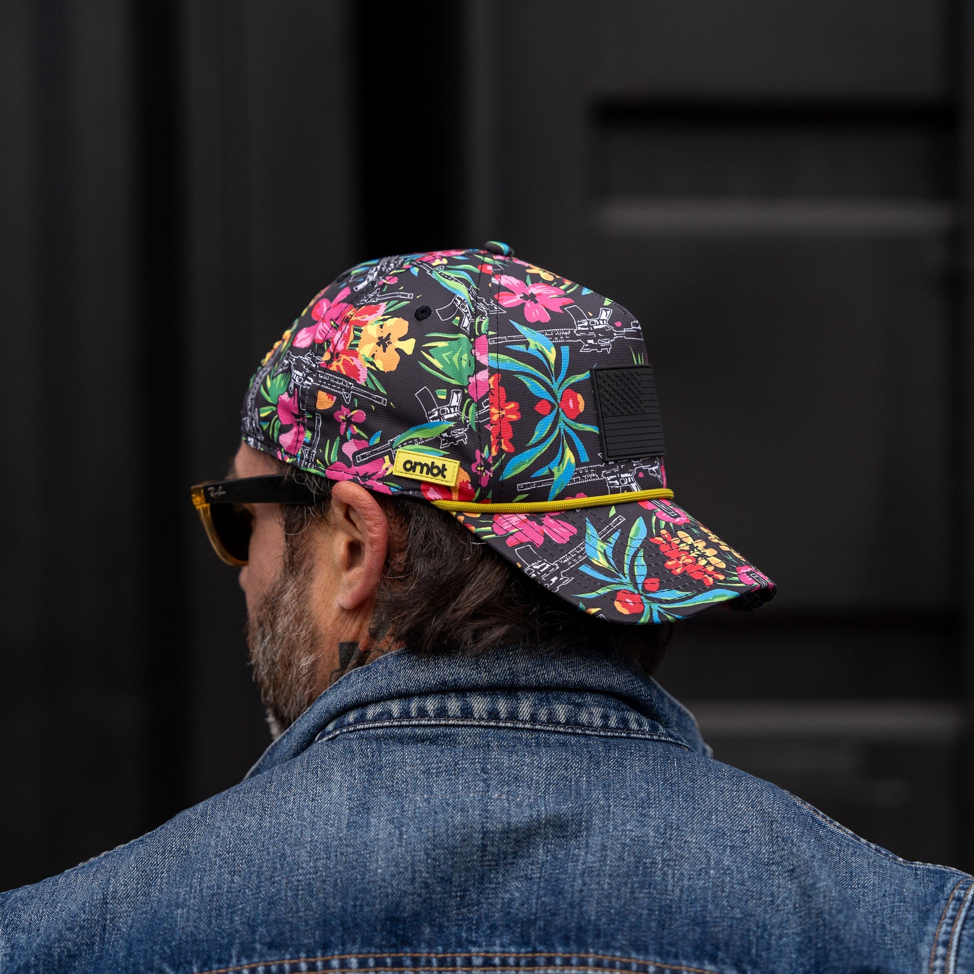 American Flag PVC Waterproof Weekender Snapback