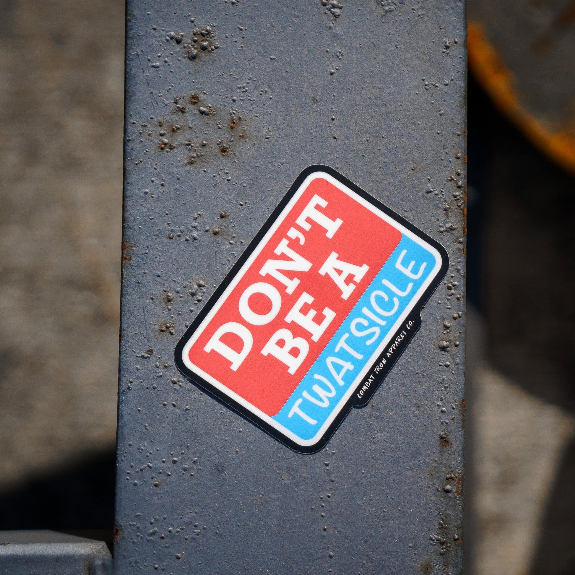 Don't Be A Twatsicle Decal