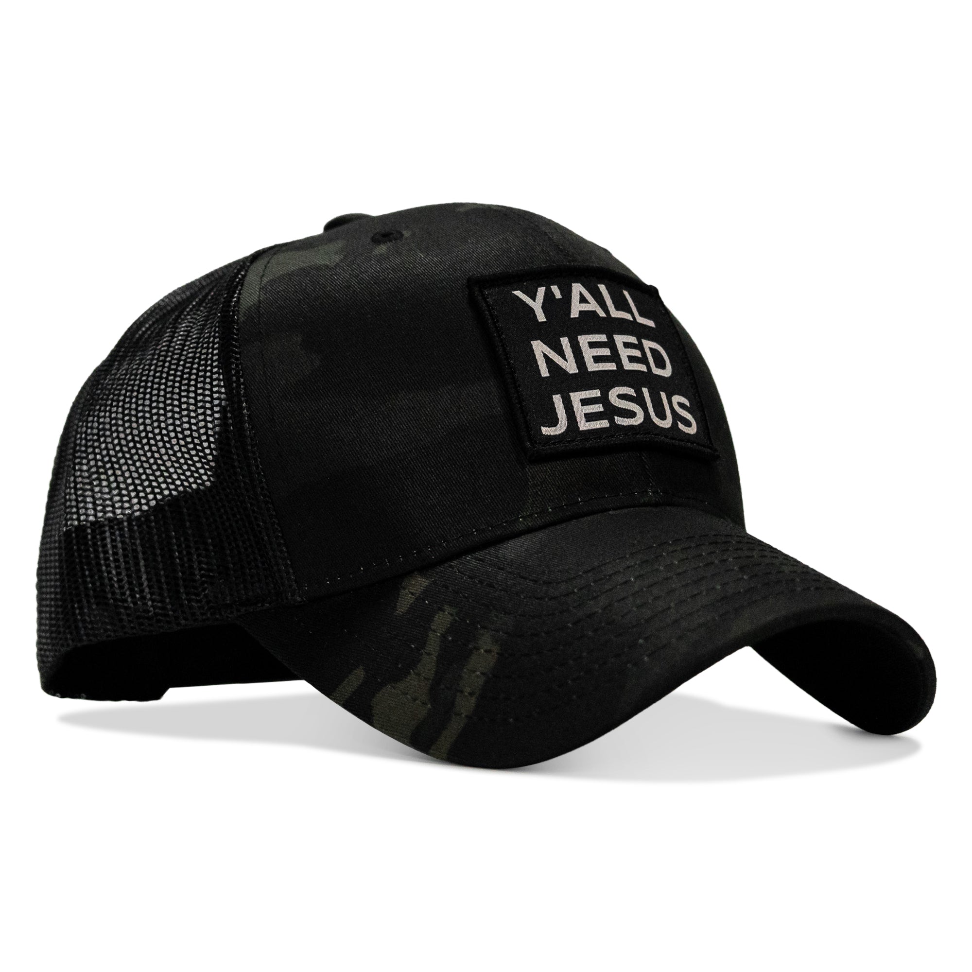 Y'all Need Jesus Patch Snapback Hat