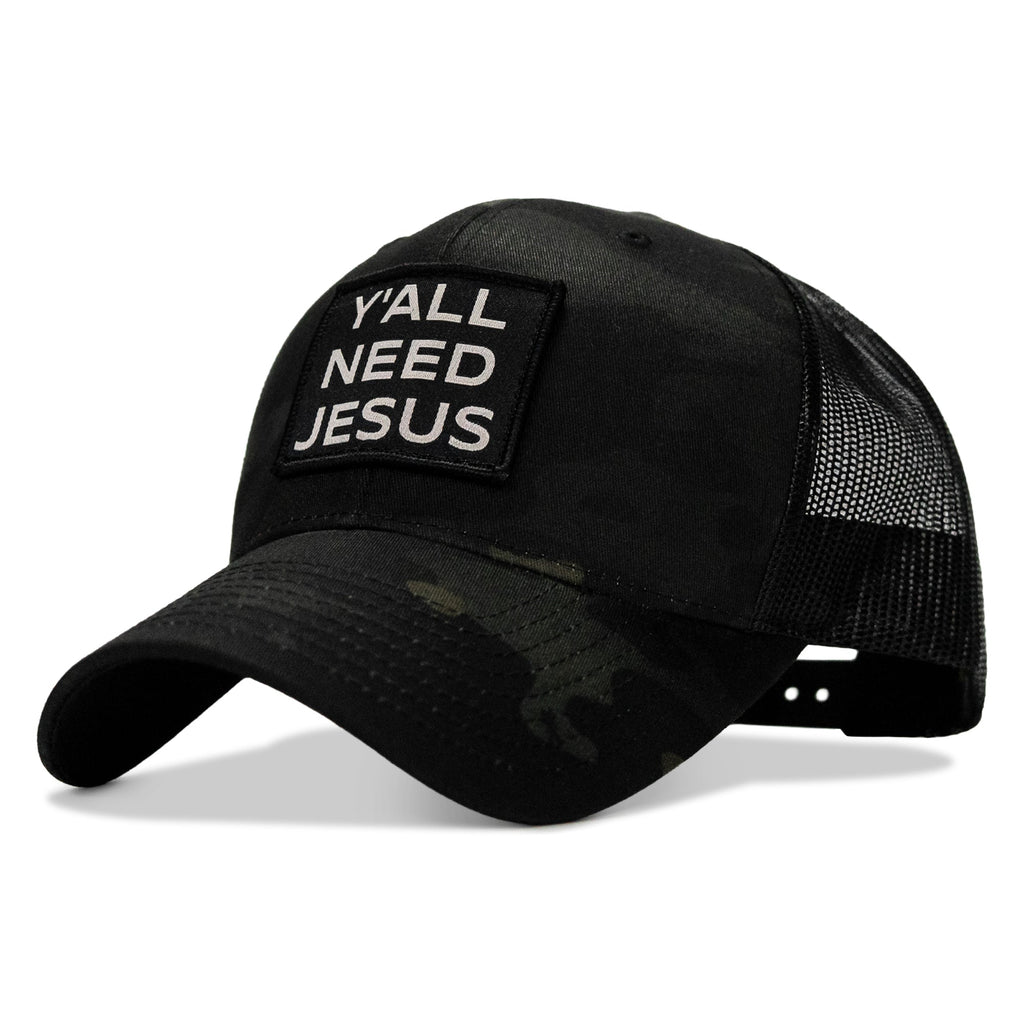Y'all Need Jesus Patch Snapback Hat