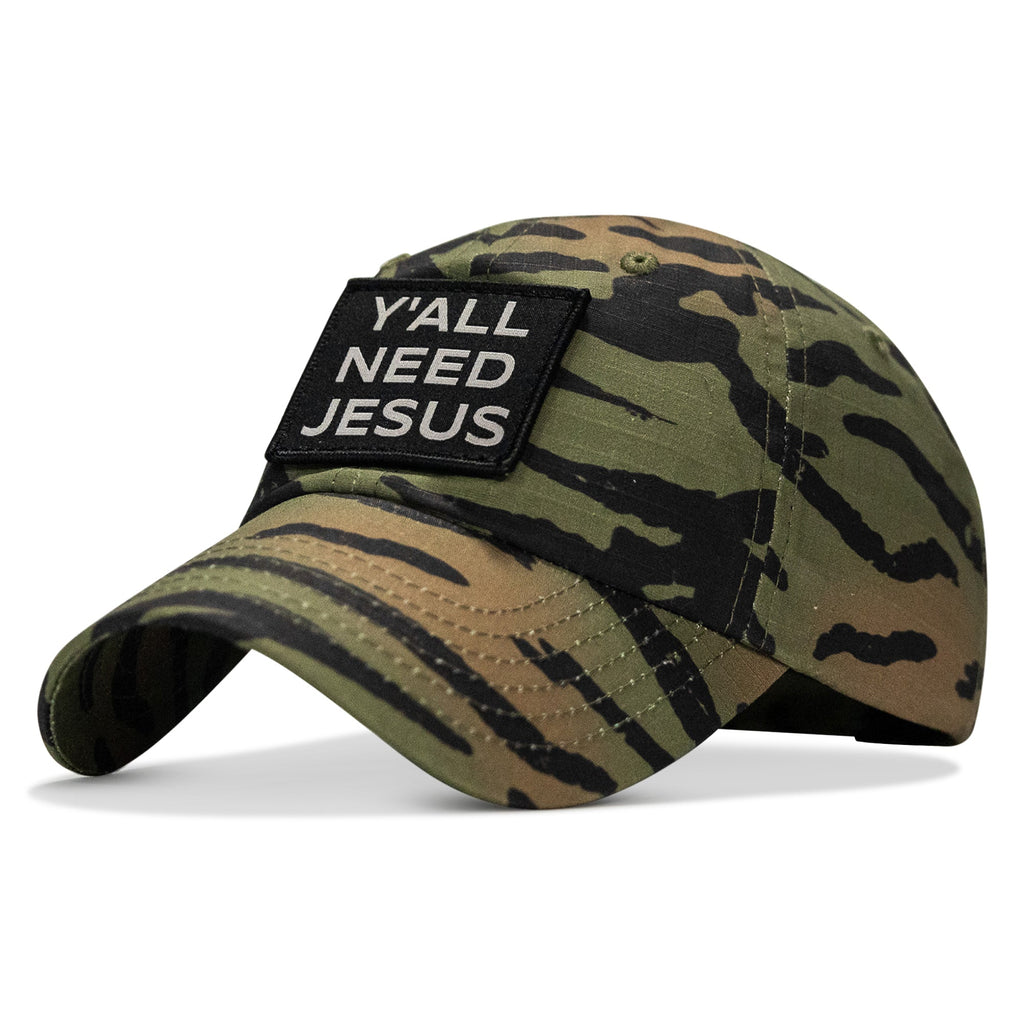 Y'all Need Jesus Patch Ripstop Tactical Hat