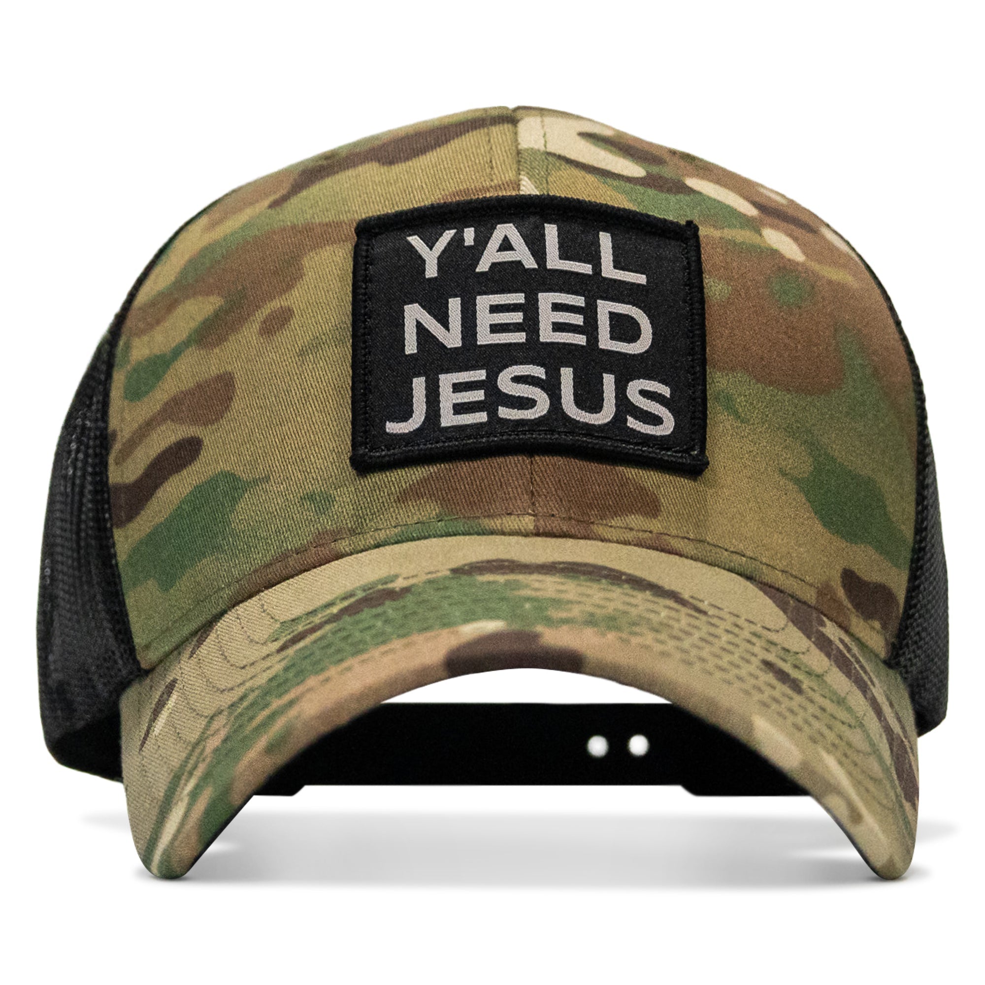 Y'all Need Jesus Patch Snapback Hat